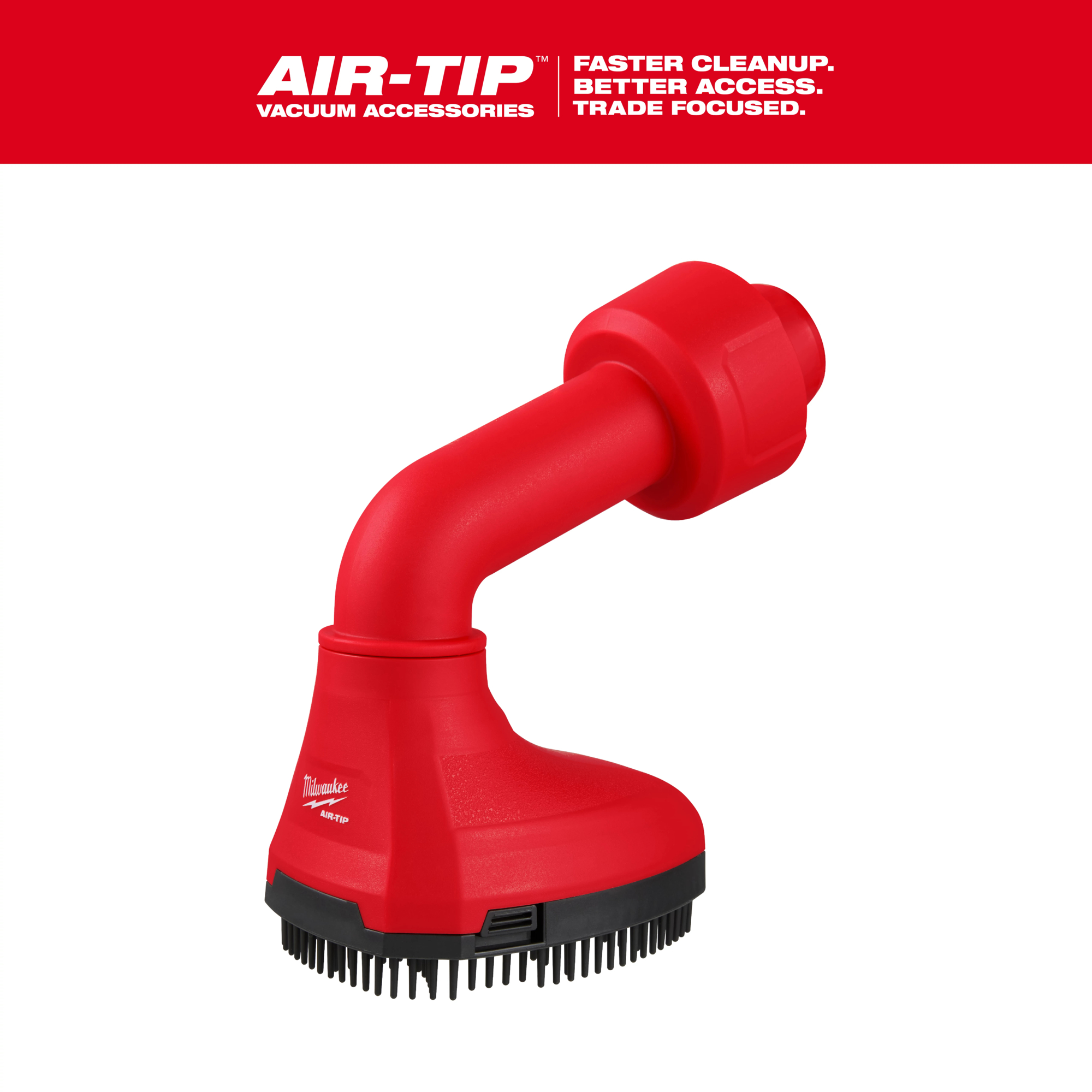 Milwaukee Air-Tip Swiveling Palm Vacuum Brush, Model# 49-90-2020